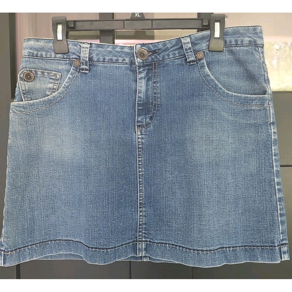 Ladies High Sierra Denim Skirt Skort Size‎ 6 EXCELLENT